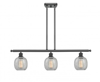 Belfast - 3 Light - 36 inch - Matte Black - Stem hung - Island Light (3442|516-3I-BK-G105)