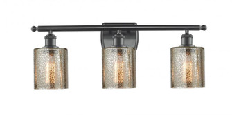 Cobbleskill - 3 Light - 25 inch - Matte Black - Bath Vanity Light (3442|516-3W-BK-G116)