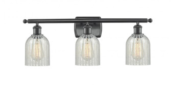 Caledonia - 3 Light - 25 inch - Matte Black - Bath Vanity Light (3442|516-3W-BK-G2511)