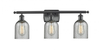 Caledonia - 3 Light - 25 inch - Matte Black - Bath Vanity Light (3442|516-3W-BK-G257-LED)