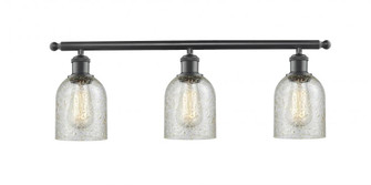 Caledonia - 3 Light - 25 inch - Matte Black - Bath Vanity Light (3442|516-3W-BK-G259-LED)
