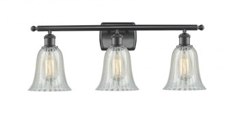 Hanover - 3 Light - 26 inch - Matte Black - Bath Vanity Light (3442|516-3W-BK-G2811-LED)