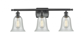 Hanover - 3 Light - 26 inch - Matte Black - Bath Vanity Light (3442|516-3W-BK-G2812-LED)