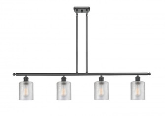Cobbleskill - 4 Light - 48 inch - Matte Black - Stem hung - Island Light (3442|516-4I-BK-G112-LED)