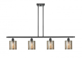 Cobbleskill - 4 Light - 48 inch - Matte Black - Stem hung - Island Light (3442|516-4I-BK-G116)