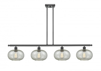Gorham - 4 Light - 48 inch - Matte Black - Stem hung - Island Light (3442|516-4I-BK-G249)