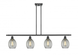 Eaton - 4 Light - 48 inch - Matte Black - Stem hung - Island Light (3442|516-4I-BK-G82-LED)