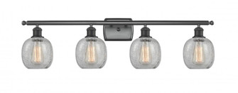 Belfast - 4 Light - 36 inch - Matte Black - Bath Vanity Light (3442|516-4W-BK-G105)
