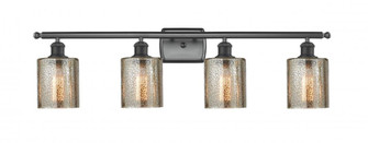 Cobbleskill - 4 Light - 35 inch - Matte Black - Bath Vanity Light (3442|516-4W-BK-G116-LED)