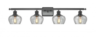 Fenton - 4 Light - 37 inch - Matte Black - Bath Vanity Light (3442|516-4W-BK-G92)