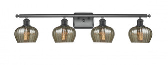 Fenton - 4 Light - 37 inch - Matte Black - Bath Vanity Light (3442|516-4W-BK-G96-LED)