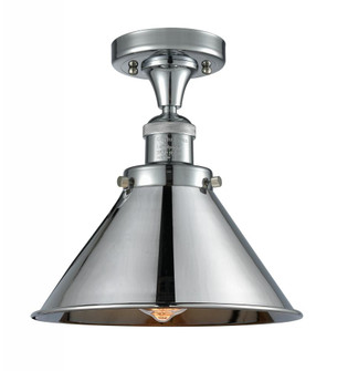 Briarcliff - 1 Light - 10 inch - Polished Chrome - Semi-Flush Mount (3442|517-1CH-PC-M10-PC-LED)