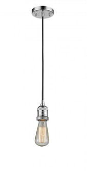 Bare Bulb - 1 Light - 3 inch - Polished Chrome - Cord hung - Mini Pendant (3442|200C-PC)