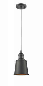 Addison - 1 Light - 5 inch - Oil Rubbed Bronze - Cord hung - Mini Pendant (3442|201C-OB-M9-OB-LED)