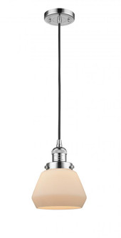 Fulton - 1 Light - 7 inch - Polished Chrome - Cord hung - Mini Pendant (3442|201C-PC-G171)