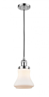 Bellmont - 1 Light - 6 inch - Polished Chrome - Cord hung - Mini Pendant (3442|201C-PC-G191-LED)