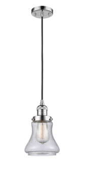 Bellmont - 1 Light - 6 inch - Polished Chrome - Cord hung - Mini Pendant (3442|201C-PC-G194)