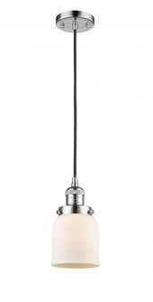 Bell - 1 Light - 5 inch - Polished Chrome - Cord hung - Mini Pendant (3442|201C-PC-G51)