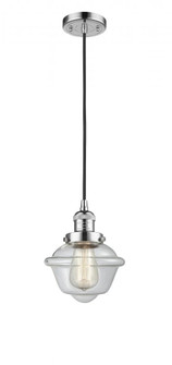 Oxford - 1 Light - 7 inch - Polished Chrome - Cord hung - Mini Pendant (3442|201C-PC-G532)