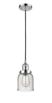 Bell - 1 Light - 5 inch - Polished Chrome - Cord hung - Mini Pendant (3442|201C-PC-G54-LED)