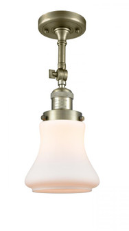 Bellmont - 1 Light - 6 inch - Antique Brass - Adjustable Semi-Flush Mount (3442|201F-AB-G191)