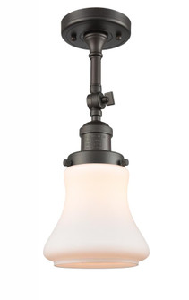 Bellmont - 1 Light - 6 inch - Oil Rubbed Bronze - Adjustable Semi-Flush Mount (3442|201F-OB-G191-LED)