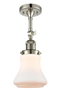 Bellmont - 1 Light - 6 inch - Polished Nickel - Adjustable Semi-Flush Mount (3442|201F-PN-G191-LED)
