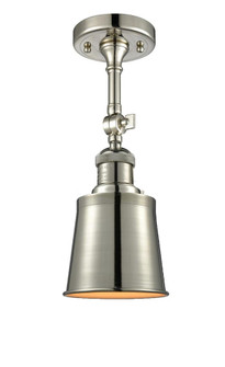 Addison - 1 Light - 5 inch - Polished Nickel - Adjustable Semi-Flush Mount (3442|201F-PN-M9-PN)