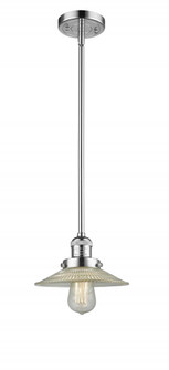 Halophane - 1 Light - 9 inch - Polished Chrome - Stem Hung - Mini Pendant (3442|201S-PC-G2-LED)