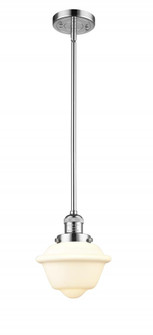Oxford - 1 Light - 8 inch - Polished Chrome - Stem Hung - Mini Pendant (3442|201S-PC-G531)