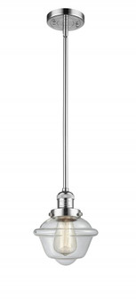 Oxford - 1 Light - 8 inch - Polished Chrome - Stem Hung - Mini Pendant (3442|201S-PC-G532-LED)