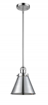 Appalachian - 1 Light - 8 inch - Polished Chrome - Stem Hung - Mini Pendant (3442|201S-PC-M13-PC)