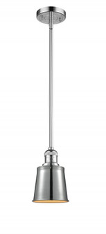 Addison - 1 Light - 5 inch - Polished Chrome - Stem Hung - Mini Pendant (3442|201S-PC-M9-PC-LED)