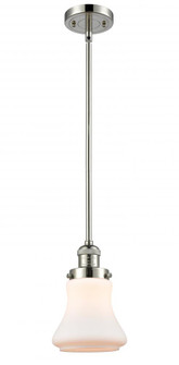 Bellmont - 1 Light - 7 inch - Polished Nickel - Stem Hung - Mini Pendant (3442|201S-PN-G191)
