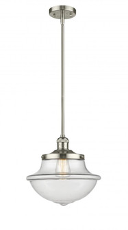 Oxford - 1 Light - 12 inch - Polished Nickel - Stem Hung - Mini Pendant (3442|201S-PN-G542-LED)