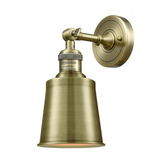 Addison - 1 Light - 5 inch - Antique Brass - Adjustable Sconce (3442|203-AB-M9-AB-LED)