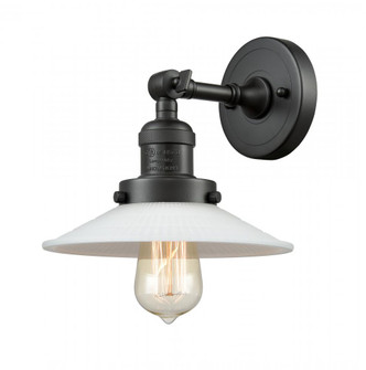 Halophane - 1 Light - 9 inch - Matte Black - Adjustable Sconce (3442|203-BK-G1)