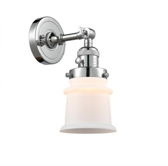 Canton - 1 Light - 5 inch - Polished Chrome - Adjustable Sconce (3442|203SW-PC-G181S)