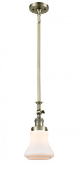 Bellmont - 1 Light - 6 inch - Antique Brass - Stem Hung - Adjustable Mini Pendant (3442|206-AB-G191-LED)