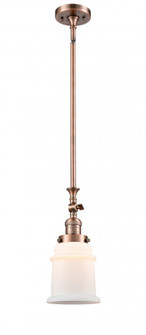 Canton - 1 Light - 6 inch - Antique Copper - Stem Hung - Adjustable Mini Pendant (3442|206-AC-G181)