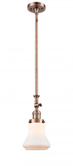 Bellmont - 1 Light - 6 inch - Antique Copper - Stem Hung - Adjustable Mini Pendant (3442|206-AC-G191)