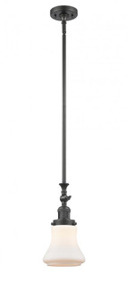 Bellmont - 1 Light - 6 inch - Oil Rubbed Bronze - Stem Hung - Adjustable Mini Pendant (3442|206-OB-G191-LED)