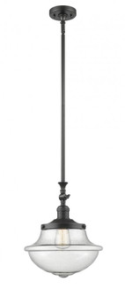 Oxford - 1 Light - 12 inch - Oil Rubbed Bronze - Stem Hung - Adjustable Mini Pendant (3442|206-OB-G544-LED)