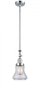 Bellmont - 1 Light - 6 inch - Polished Chrome - Stem Hung - Adjustable Mini Pendant (3442|206-PC-G192-LED)