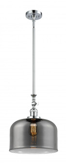 Bell - 1 Light - 12 inch - Polished Chrome - Stem Hung - Adjustable Mini Pendant (3442|206-PC-G73-L-LED)