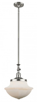 Oxford - 1 Light - 12 inch - Brushed Satin Nickel - Stem Hung - Adjustable Mini Pendant (3442|206-SN-G541-LED)