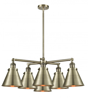 Appalachian 6 Light Chandelier (3442|207-6CR-AB-M13-AB)