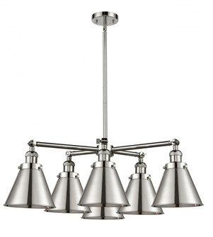 Appalachian 6 Light Chandelier (3442|207-6CR-PN-M13-PN)