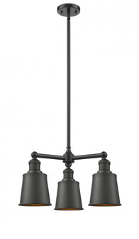 Addison - 3 Light - 19 inch - Oil Rubbed Bronze - Stem Hung - Chandelier (3442|207-OB-M9-OB-LED)