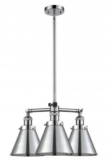 Appalachian - 3 Light - 21 inch - Polished Chrome - Stem Hung - Chandelier (3442|207-PC-M13-PC-LED)